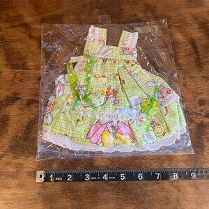 Handmade Easter Bunny Rabbit Doll Dress